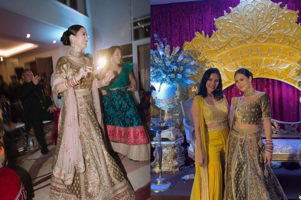 7 Dekorasi Malam Berinai Pevita Pearce, Kental Bernuansa India!