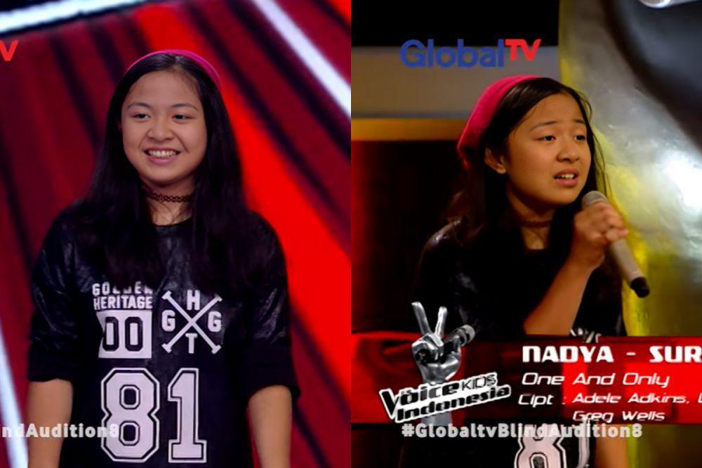 7 Potret Lawas Bernadya saat Audisi The Voice Kids Indonesia Pertama