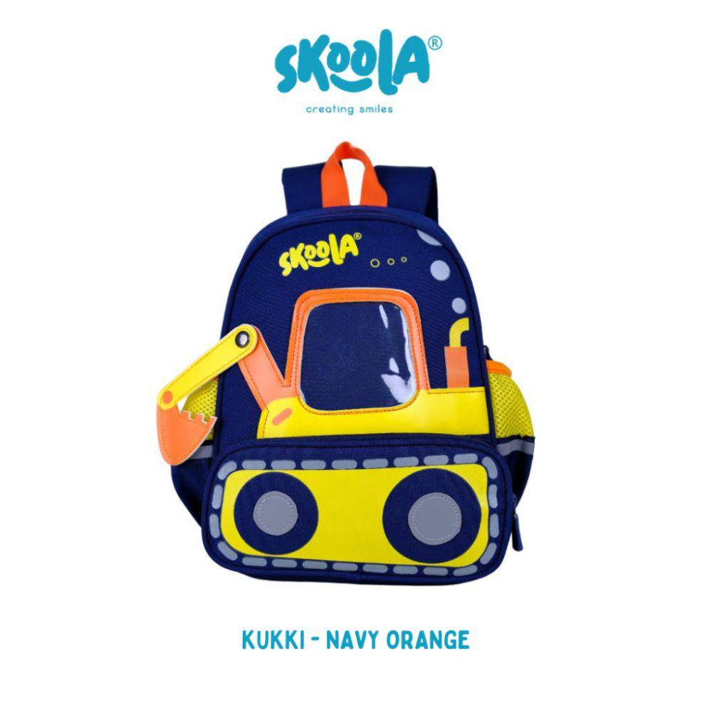 Skoola Tas Sekolah Excavator - Kukki (shopee.co.id/SKOOLA)