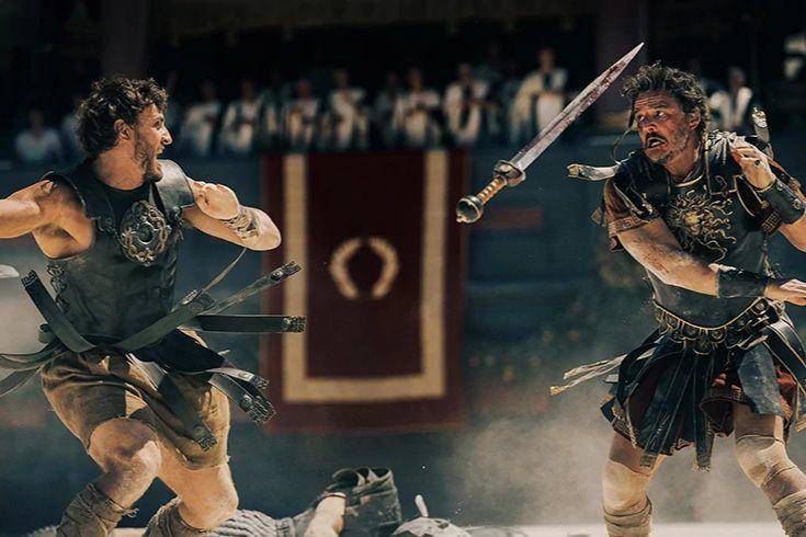 adegan dalam film Gladiator II. (dok. Paramount Pictures/Gladiator II)