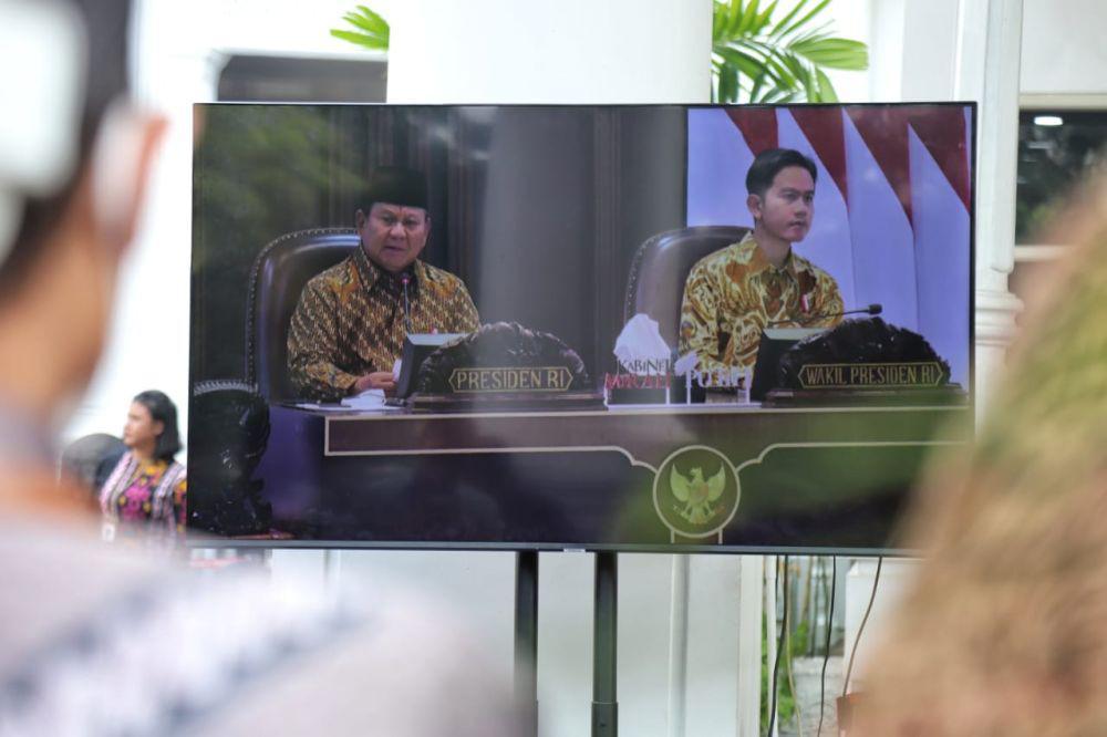 Dewan Ekonomi Sampaikan Laporan Pengaruh Pilpres AS ke Prabowo