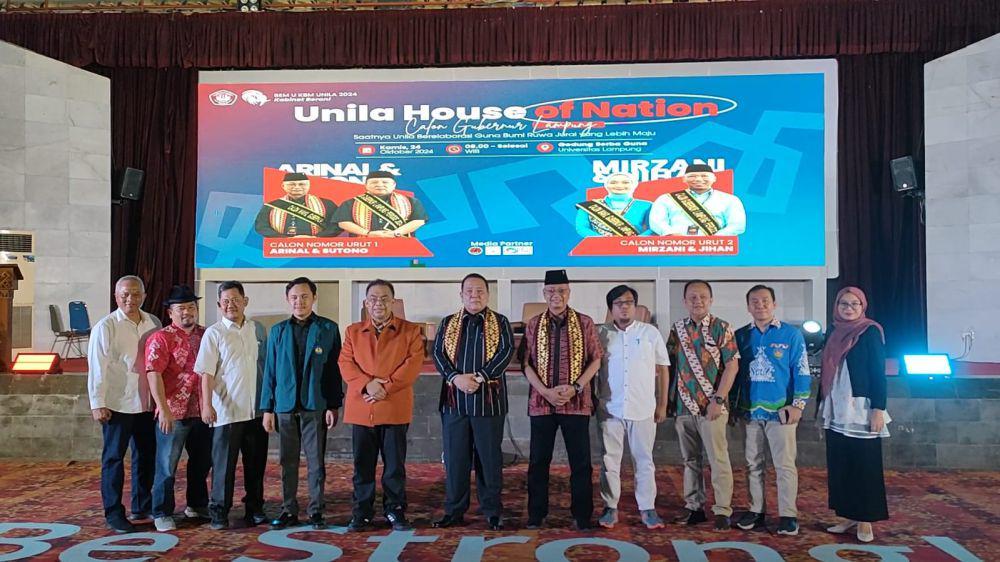 BEM Unila Gelar Debat Calon Gubernur Lampung, Ardjuno Pertama