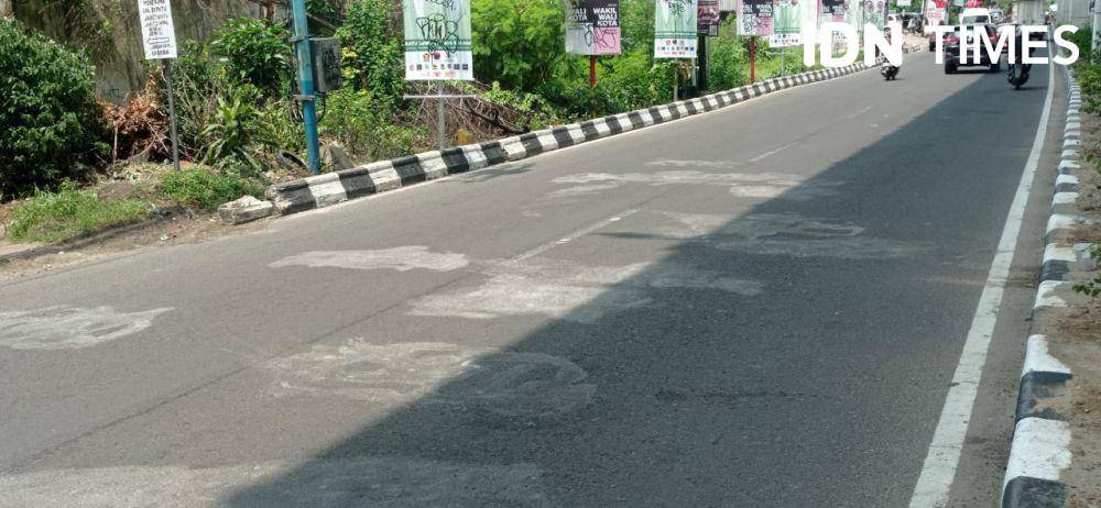Lokasi pemasangan APK cakada di Palembang (IDN Times/Rangga Erfizal)