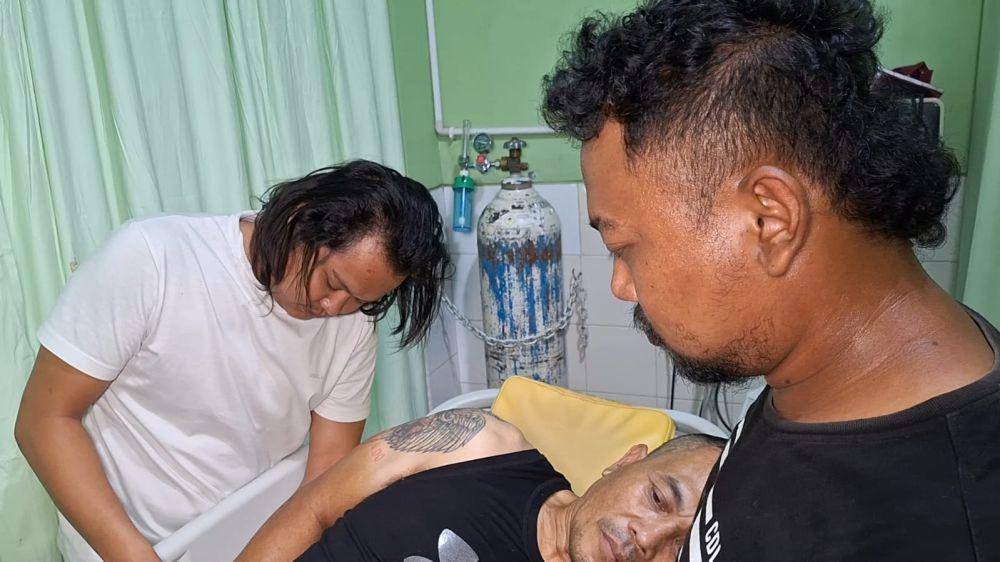 Suroto pensiunan TNI AU pelaku pembunuhan nenek pemilik kos di Ngawi ditangkap. IDN Times/ Riyanto.