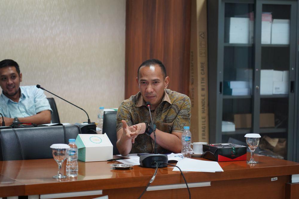 Wakil Ketua DPRD Kota Bogor Rusly Prihatevy. (Humas DPRD Kota Bogor)