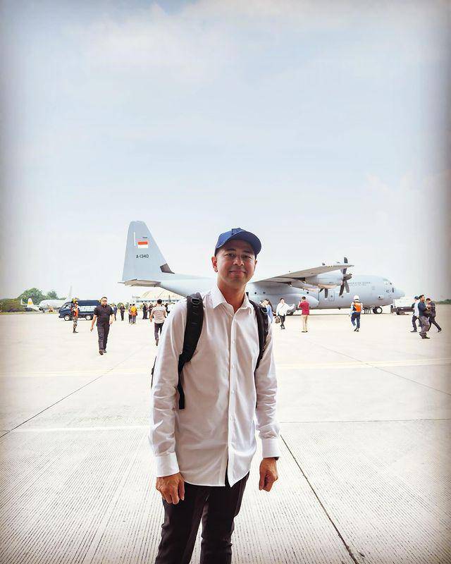 potret Raffi Ahmad berangkat pembekalan di Akademi Militer (Instagram.com/raffinagita1717)