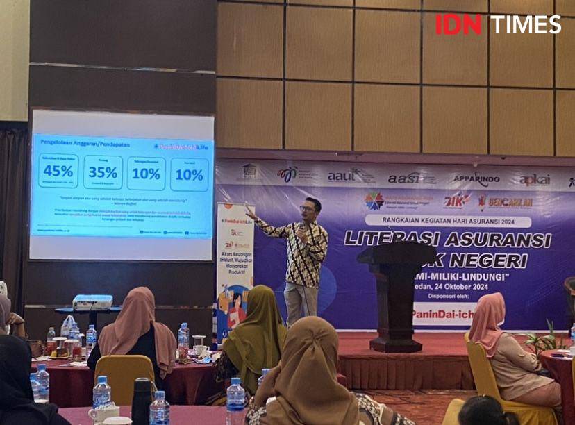 Dewan Asuransi Indonesia menggelar literasi dan inklusi di berbagai daerah dengan mengusung tema Literasi Asuransi Untuk Negeri (IDN Times/Indah Permata Sari)