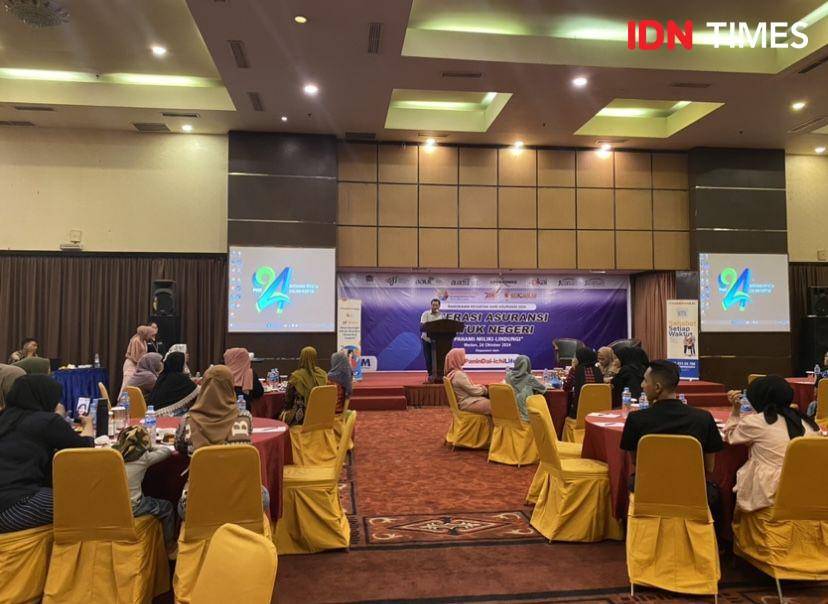 Dewan Asuransi Indonesia menggelar literasi dan inklusi di berbagai daerah dengan mengusung tema Literasi Asuransi Untuk Negeri (IDN Times/Indah Permata Sari)