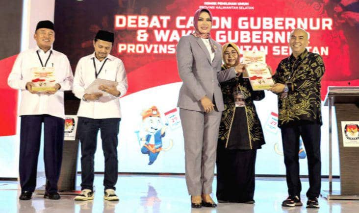 Keseruan Debat Pilgub Kalsel dengan Saling Sindir tentang Stunting