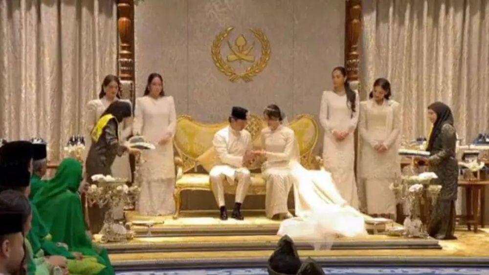 7 Dekorasi Akad Nikah Tengku Natasya dan Pangeran Pahang, Mewah