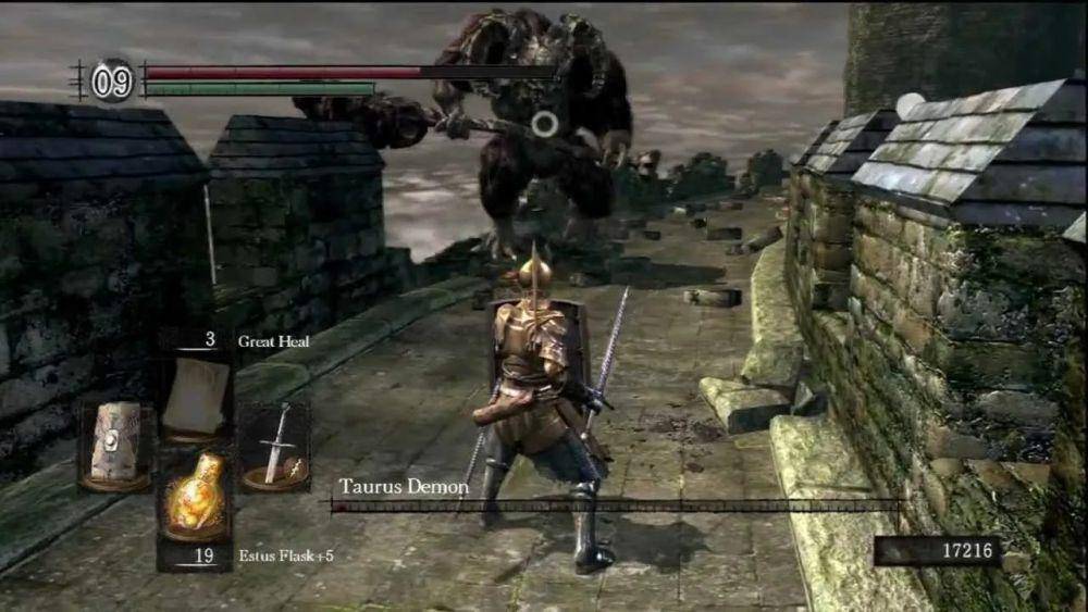 mekanisme kombat ala Soulsborne (dok. FromSoftware/Dark Souls)