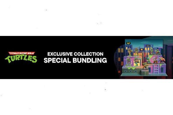 Cuma 100 Bundling! Serbu Exclusive  Mighty Jaxx TMNT di Blibli