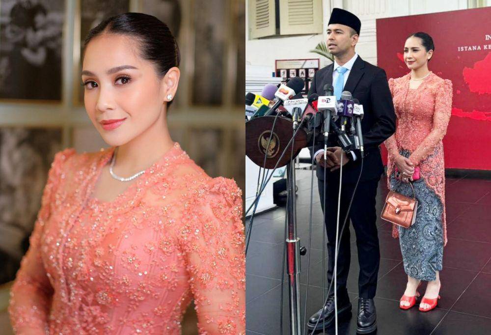 Gaya Nagita Slavina di Pelantikan Raffi Ahmad (instagram.com/marlenehariman | instagram.com/raffinagita1717)