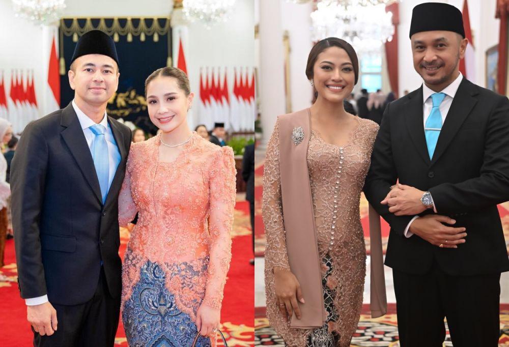 7 Adu Gaya Nagita Slavina Vs. Cynthia Ganesha di Pelantikan Suami