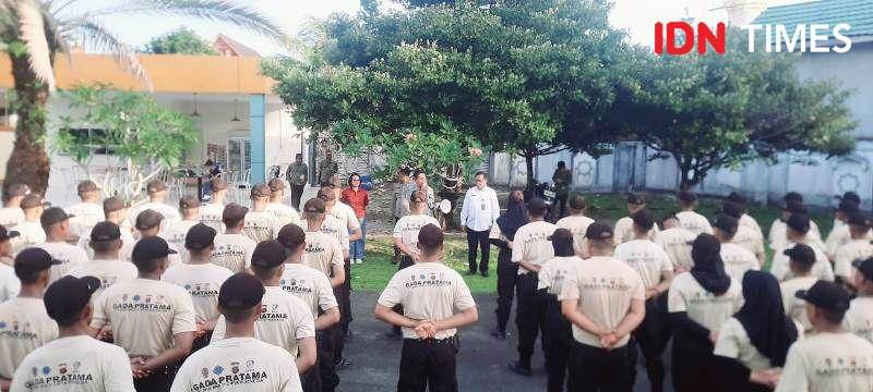 160 warga IKN yang dilatih jadi Satpam Gada Pratama (IDN Times/Ervan)