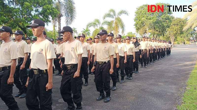 160 warga IKN yang dilatih jadi Satpam Gada Pratama (IDN Times/Ervan)