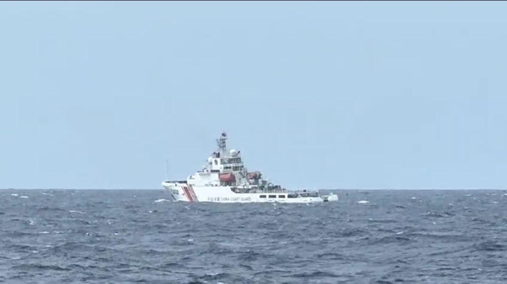 Bakamla Kembali Cegat Kapal Coast Guard China di Laut Natuna Utara