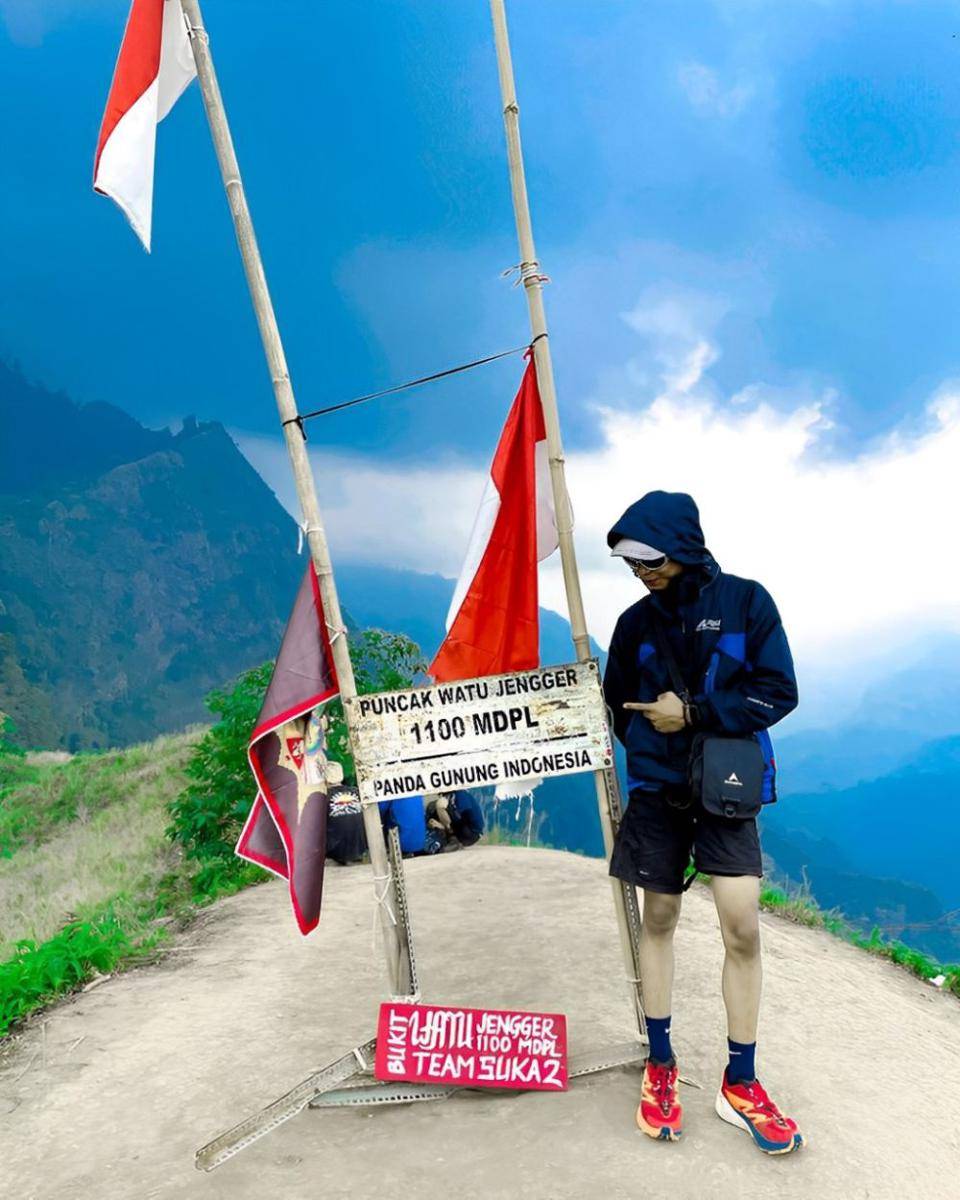 Potret Puncak Watu Jengger Mojokerto (instagram.com/koofajar_)