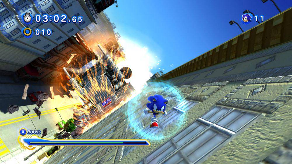 Sonic dalam game Sonic Generations (dok. SEGA/Sonic Generations)