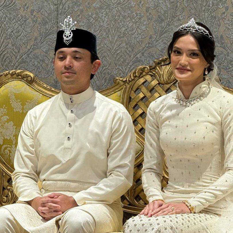 Gaya Tengku Natasya saat Akad Nikah (instagram.com/tgnaufal)