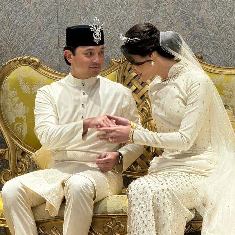 Gaya Tengku Natasya saat Akad Nikah (instagram.com/tgnaufal)