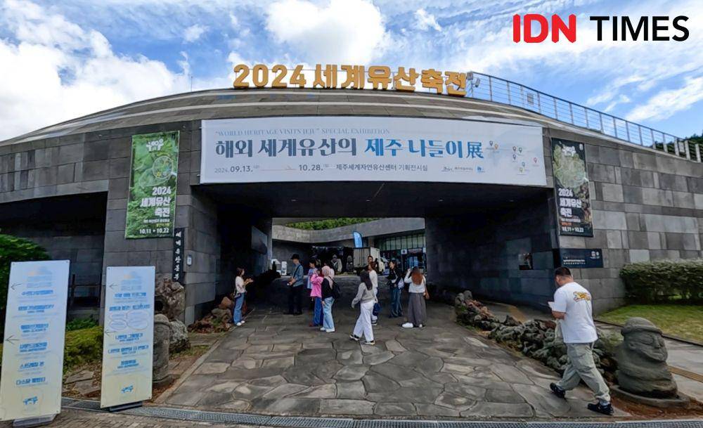 Museum World Heritage of Jeju. Museum yang menampilkan informasi mendalam tentang situs Warisan Pulau Jeju (IDN Times/Fauzan)