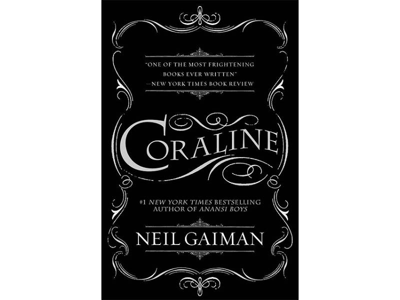 Sampul buku Coraline. (Dok. Goodreads.com)