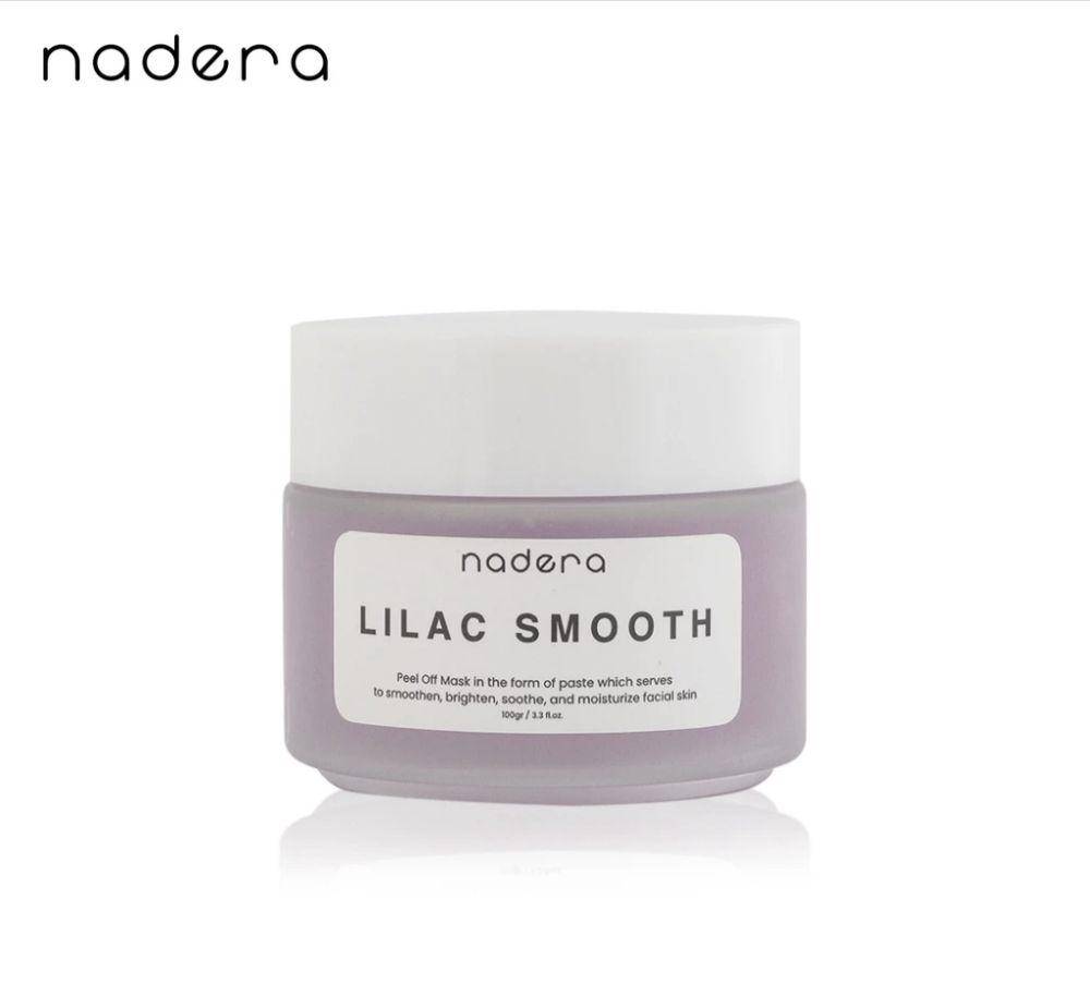 NADERA Lilac Smooth Peel Off Mask (shopee.co.id/Nadera Official Shop)