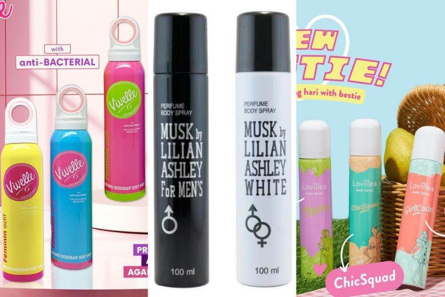 5 Rekomendasi Body Spray yang Ampuh Tahan Keringat dan Harumkan Badan