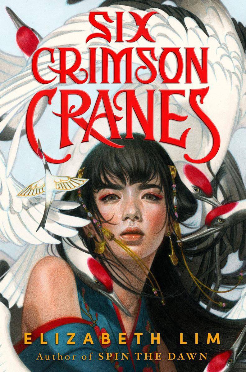 Sampul Six Crimson Cranes (goodreads.com)