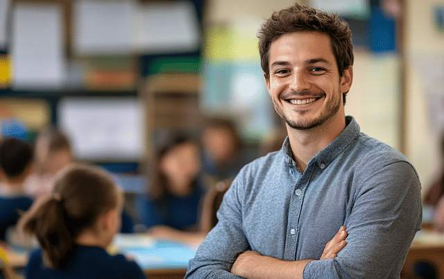 ilustrasi seorang guru yang percaya diri (pixabay.com/GrumpyBeere)