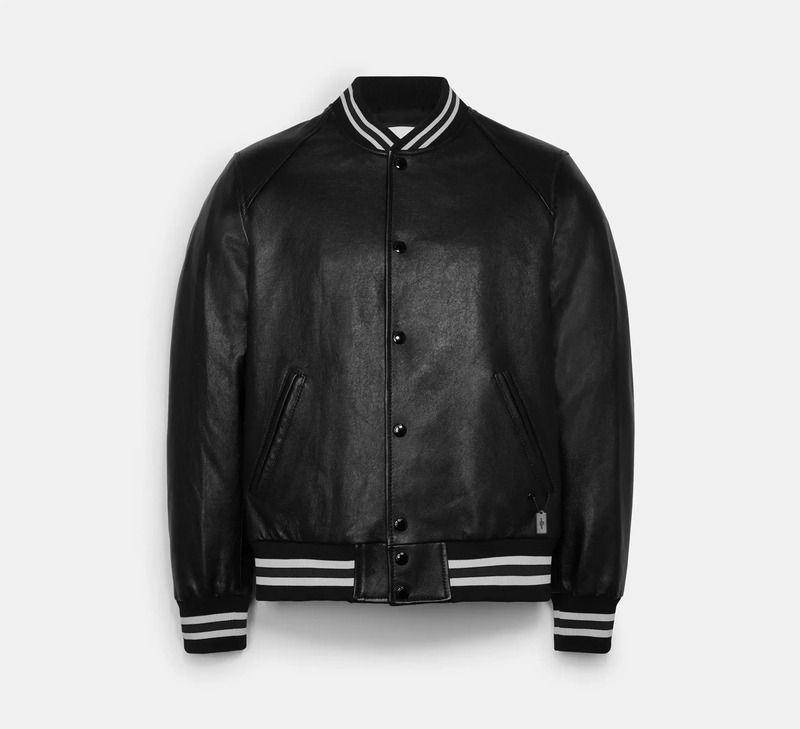 jaket kulit varsity (urbanleatherjackets.au)