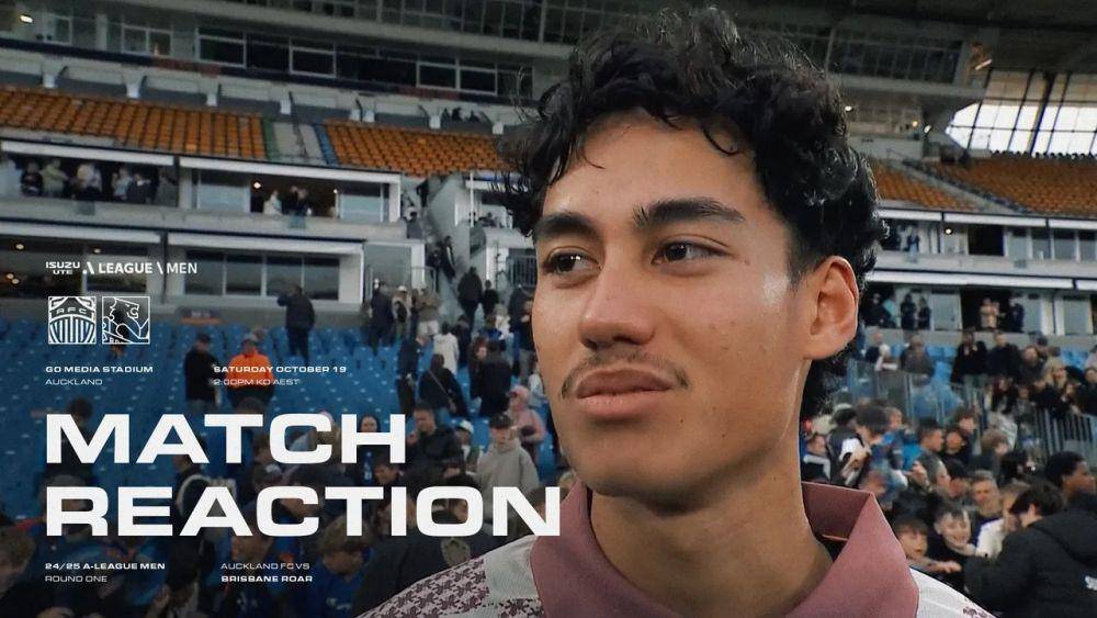 Rafael Struick debut bersama Brisbane Roar FC pada 19 Oktober 2024 (brisbaneroar.com.au)