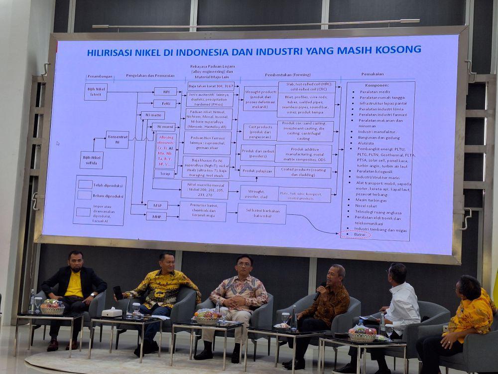 Golkar Dorong Hilirisasi Nikel untuk Cegah RI Masuk Middle-Income Trap