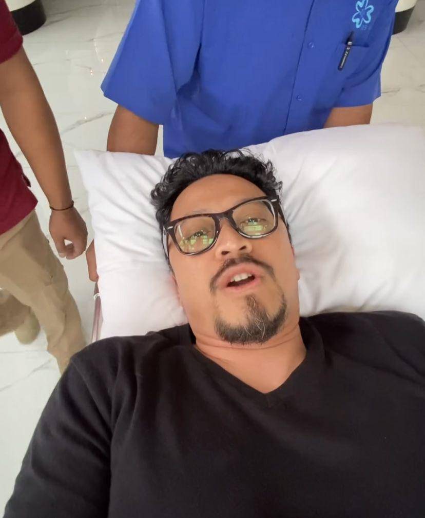 potret Ferry Maryadi dilarikan ke UGD akibat kram otot (Instagram.com/instagram.com/kangferrymaryadi)
