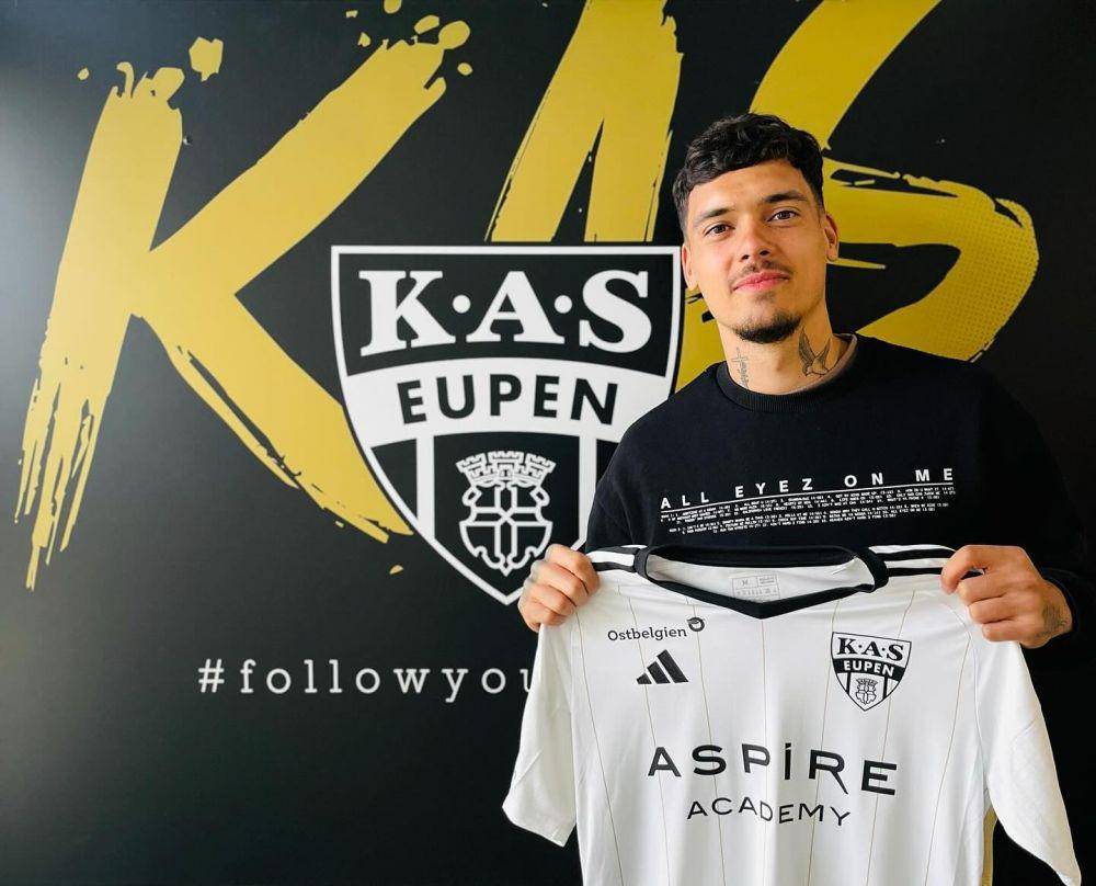 Shayne Pattynama bersama KAS Eupen (instagram.com/s.pattynama)