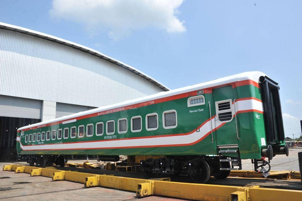 Ilustrasi: Kereta Penumpang Bangladesh Railway. (Doc: INKA)