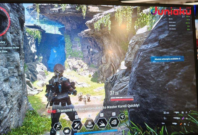 Foto mencoba Legion Pro 7 16IRX9H, diambil oleh Fahrul Nurullah. (Duniaku.com/Fahrul Razi Uni Nurullah)