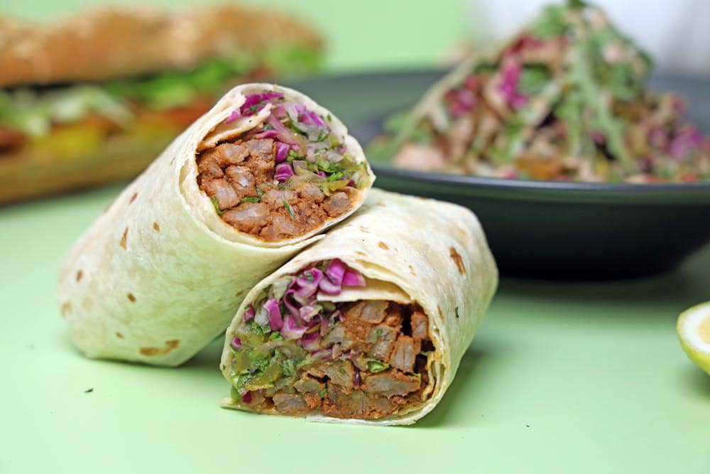 Potret salad wrap