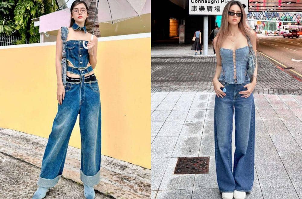9 Inspirasi Outfit Serba Denim ala Archita Siri, Modis Maksimal!