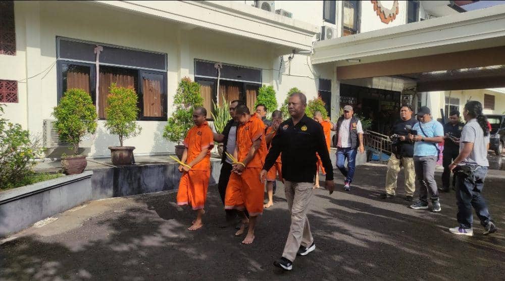 Komplotan maling kabel ditangkap Polres Karangasem(Dok. IDN Times/istimewa)