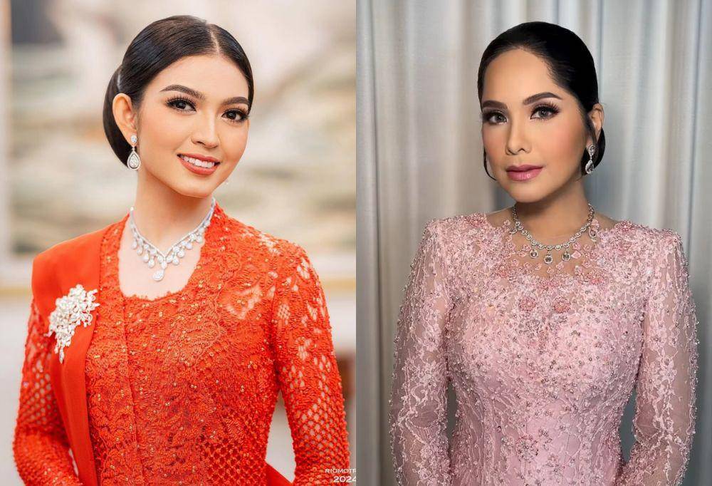 gaya Selvi Ananda vs. Annisa Pohan di Pelantikan Suami (instagram.com/riomotret | instagram.com/barry_irawan)