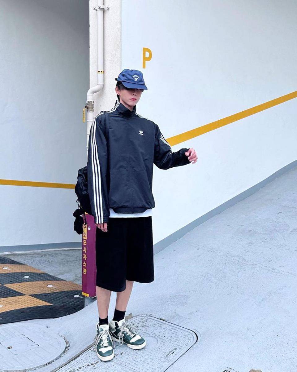 OOTD pakai topi ala Joo Woo Jae (instagram.com/ophen28)