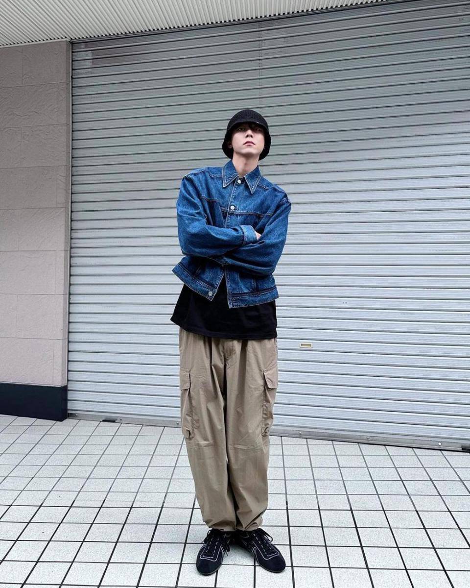 OOTD pakai topi ala Joo Woo Jae (instagram.com/ophen28)