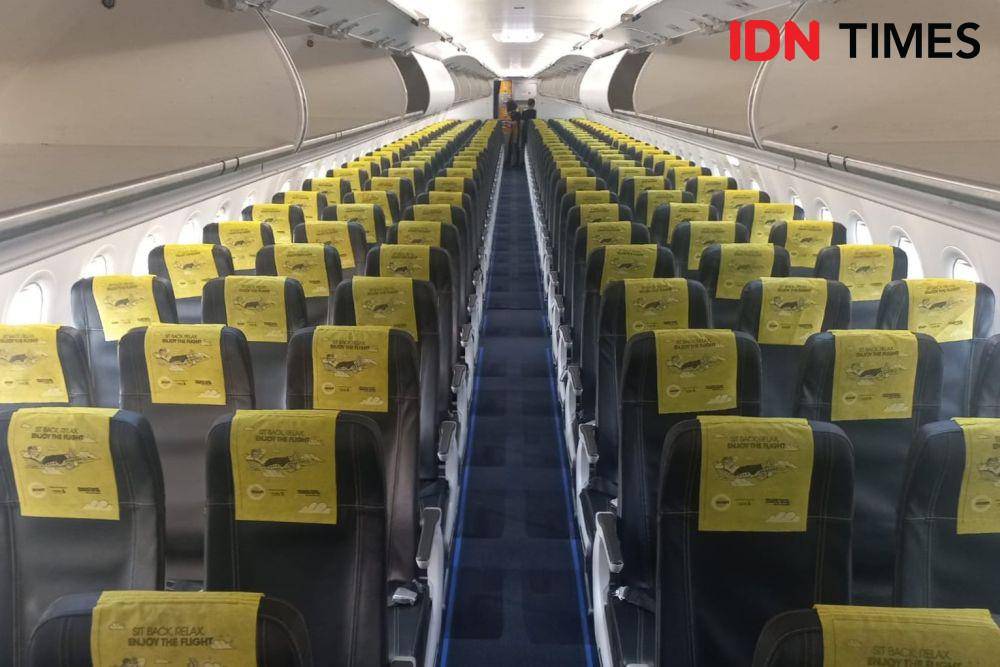 Scoot adalah maskapai penerbangan bertarif rendah yang merupakan anak perusahaan Singapore Airlines (SIA) Group. (IDN Times/Fauzan)