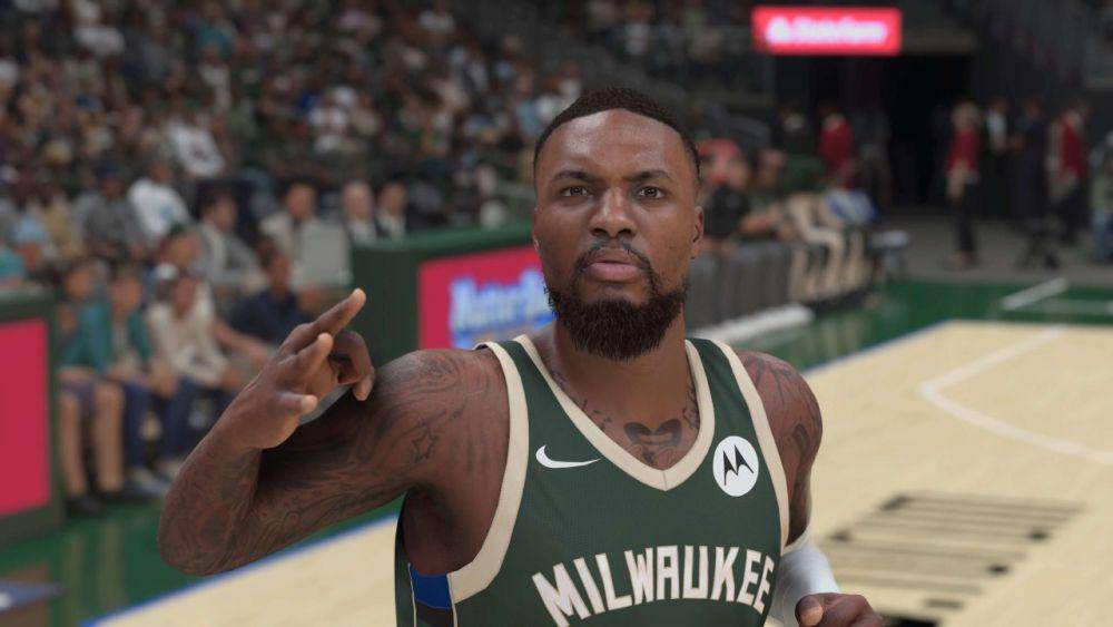 Damian Lillard dalam NBA 2K25 (dok. 2K/NBA 2K25)