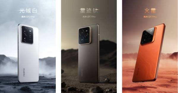 realme GT 7 Pro (dok. realme)
