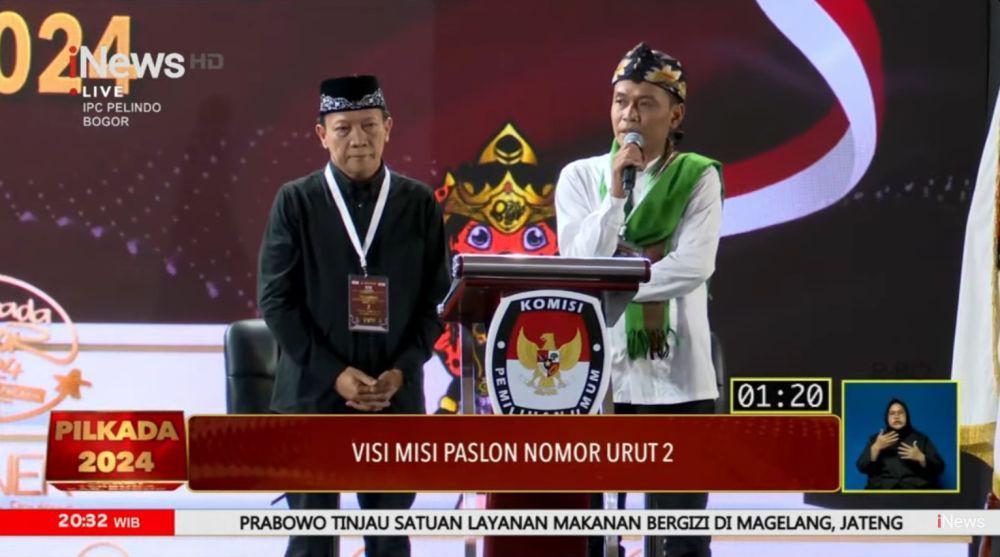 Debat Cabup Bogor, Bayu-Musya Unggulkan Sekolah Gratis dan Timisade