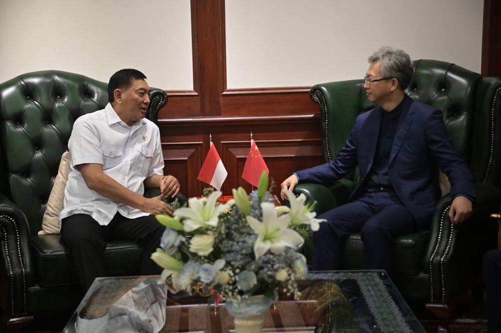 Kapal Tiongkok Kembali Ganggu Laut RI saat Menhan Terima Dubes China