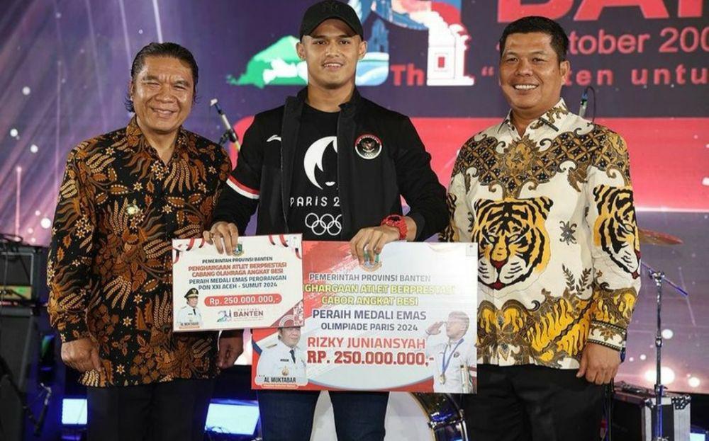 Atlet Banten Peraih Medali PON dan Olimpiade Dapat Bonus